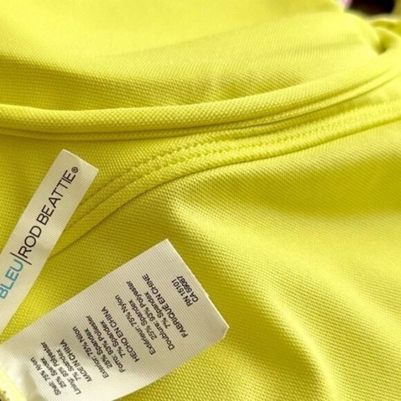 Bleu by Rod Beattie wild at Heart High-
Neck Tankini Top -Multi size 8 swimsuit - Picture 11 of 13